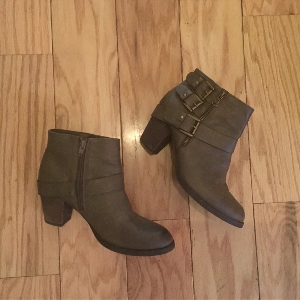 Strappey Ankle Boots